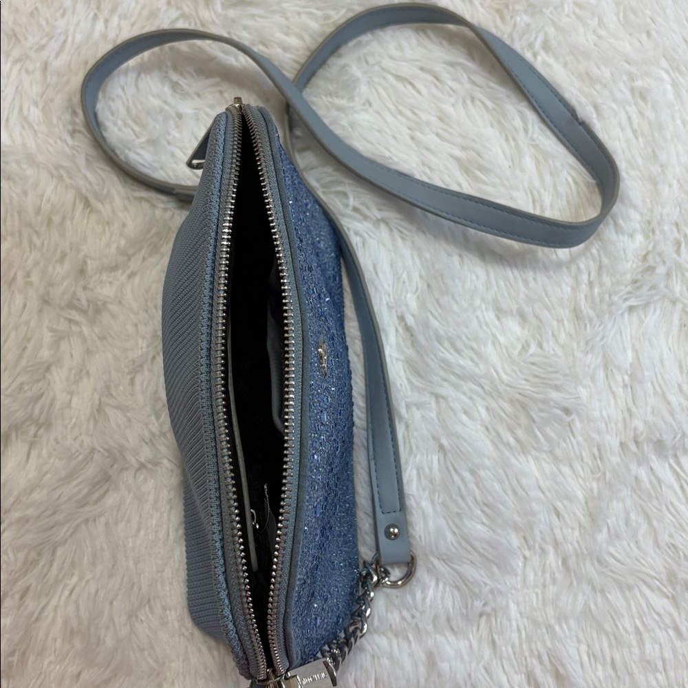 Blue Rhinestone Crossbody Bag - Picture 3 of 3